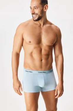 3PACK Bokserki bawełniane Calvin Klein Icon Cotton Stretch Metalic