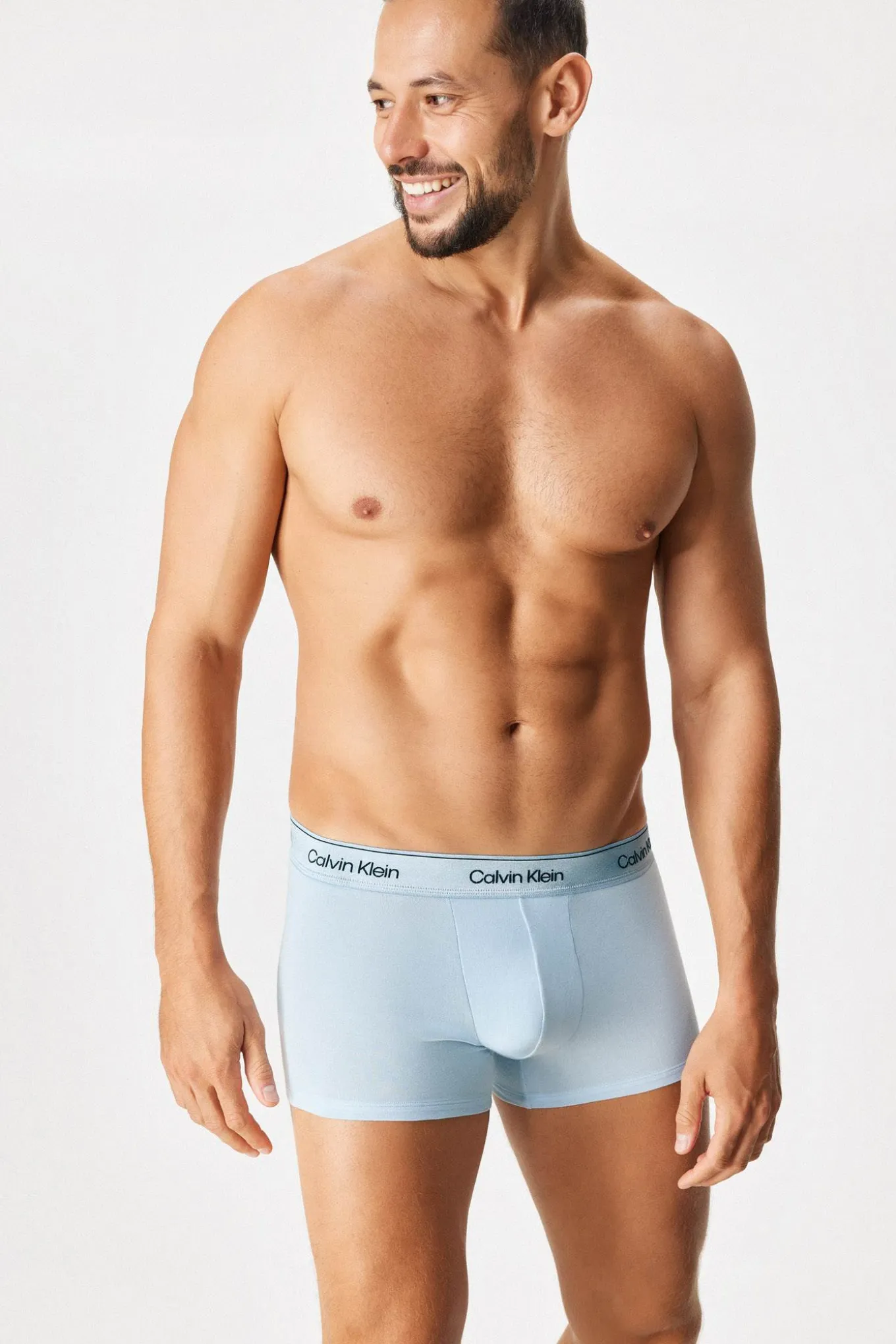 3PACK Bokserki bawełniane Calvin Klein Icon Cotton Stretch Metalic