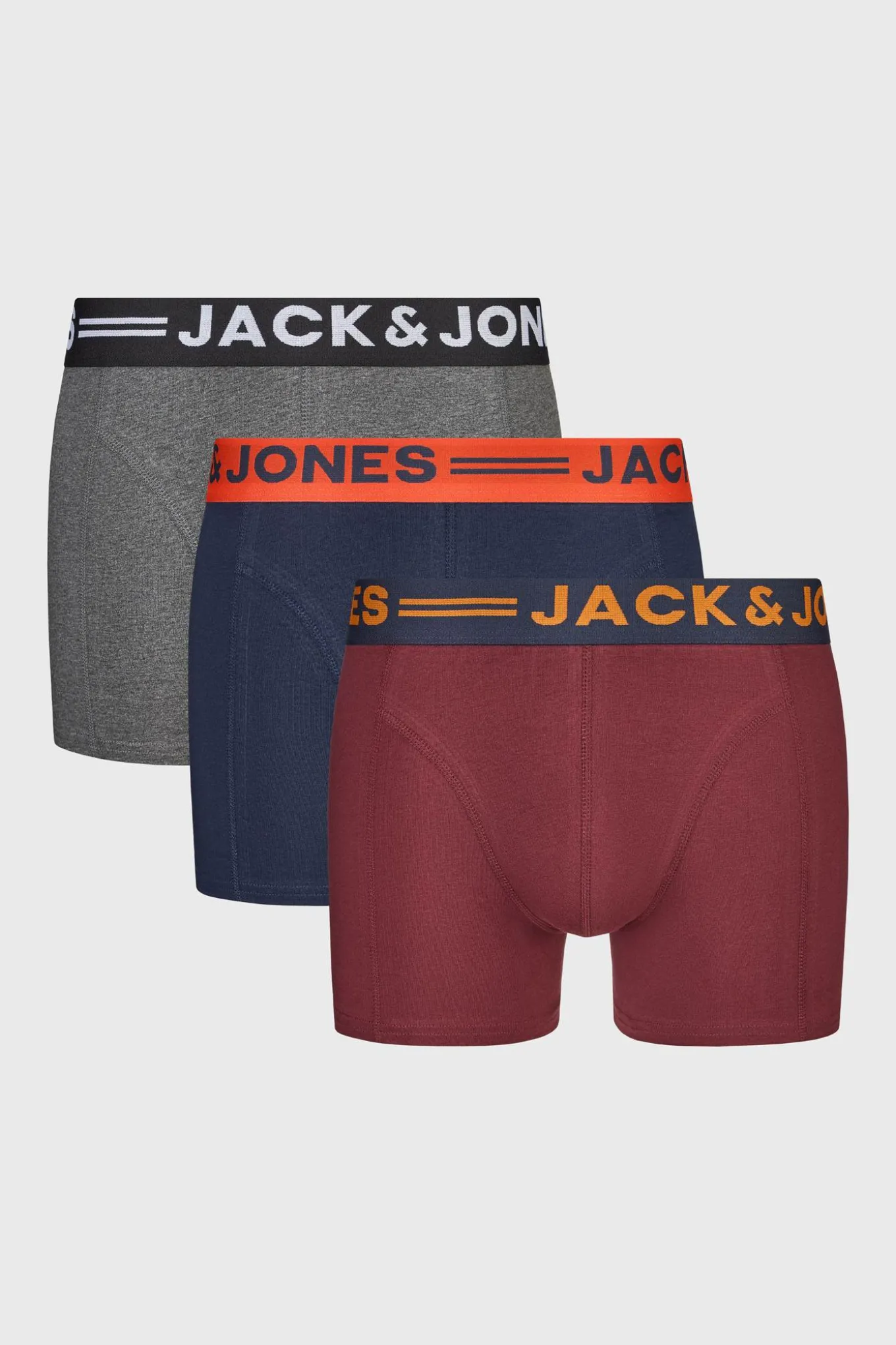 3PACK Bokserki bawełniane JACK AND JONES Jaclichfield