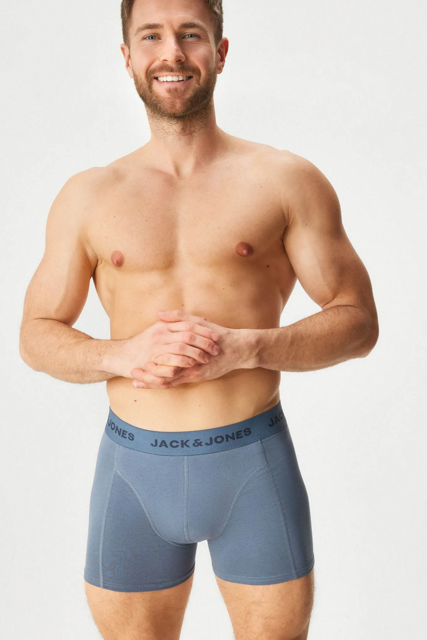 3PACK Bokserki bawełniane JACK AND JONES JACJeremi