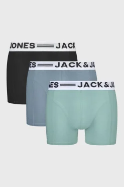 3PACK Bokserki bawełniane JACK AND JONES Sense I
