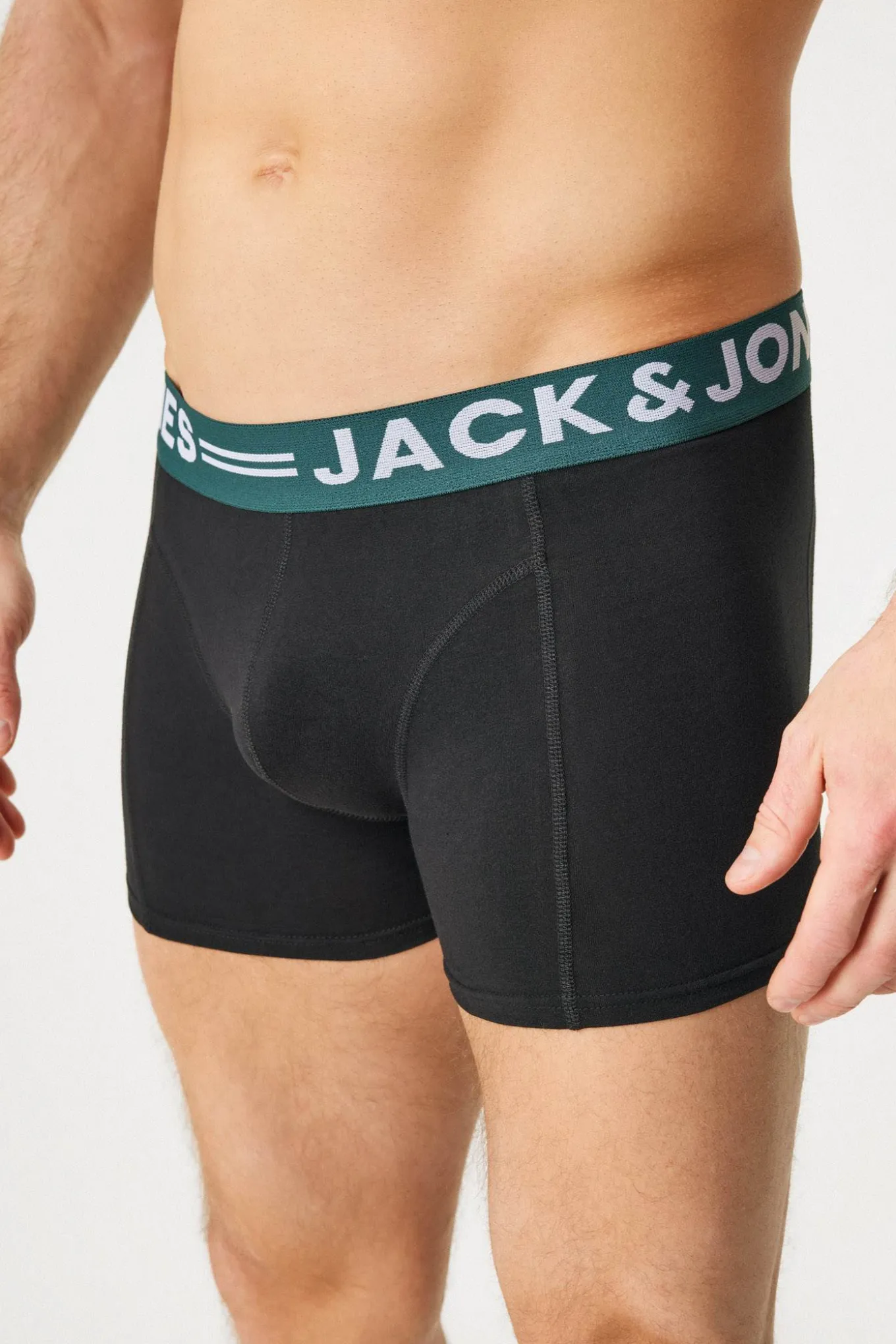 3PACK Bokserki bawełniane JACK AND JONES Sense I