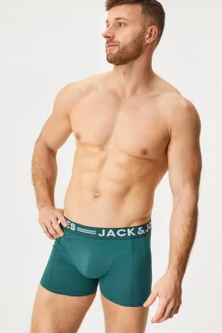 3PACK Bokserki bawełniane JACK AND JONES Sense I