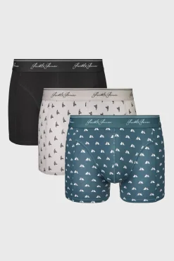 3PACK Bokserki bawełniane JACK AND JONES JACTate