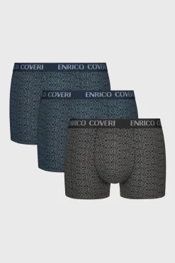 3PACK Bokserki bawełniane Peterson