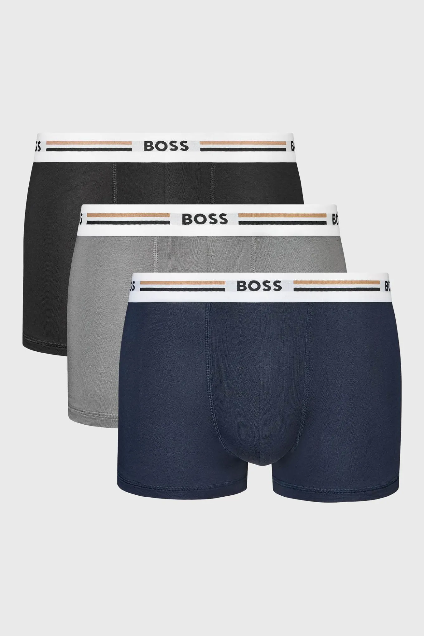 3PACK Bokserki BOSS Revive