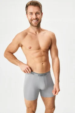 3PACK Bokserki Calvin Klein Microfiber Stretch I