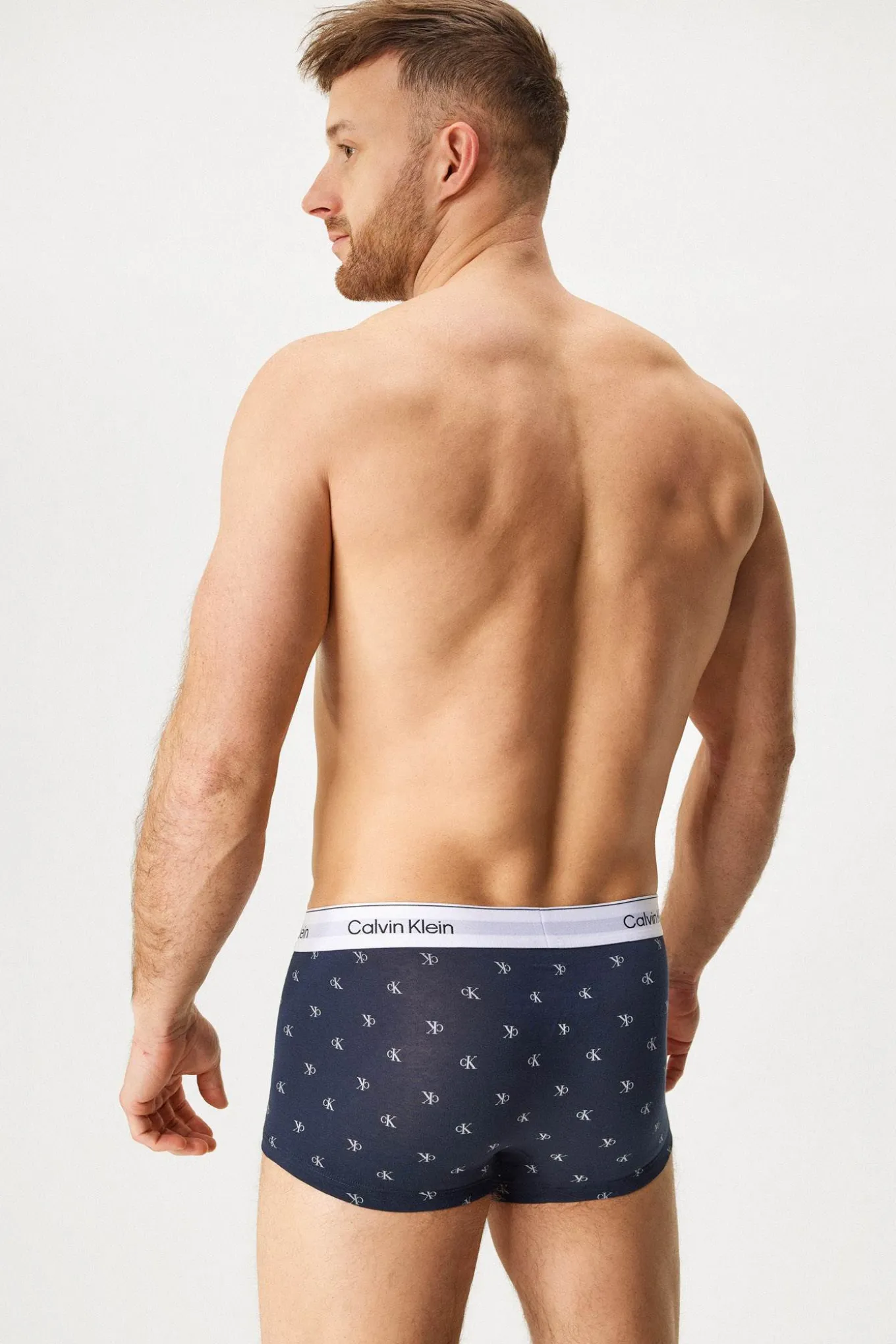 3PACK Bokserki Calvin Klein z niskim pasem