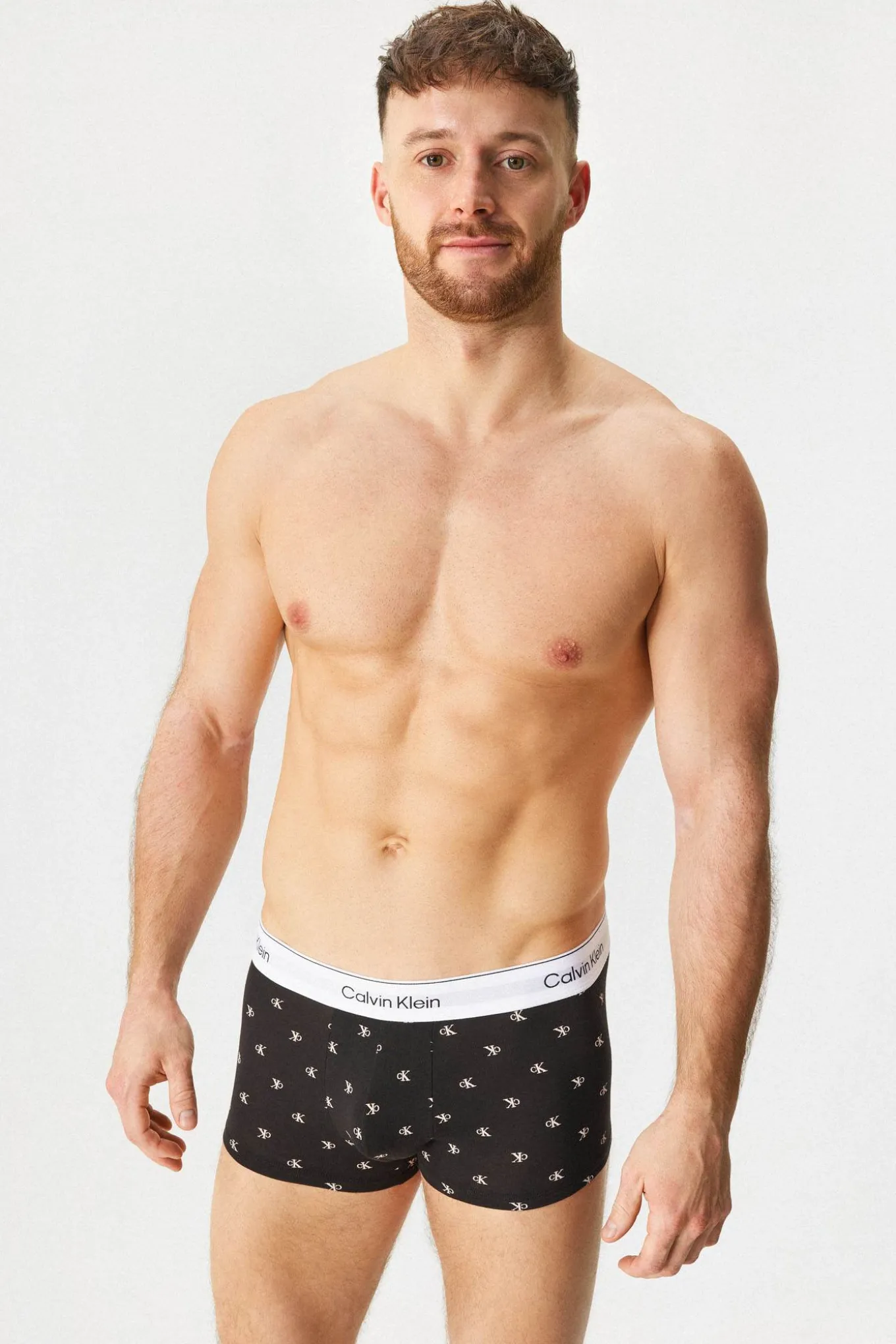 3PACK Bokserki Calvin Klein z niskim pasem