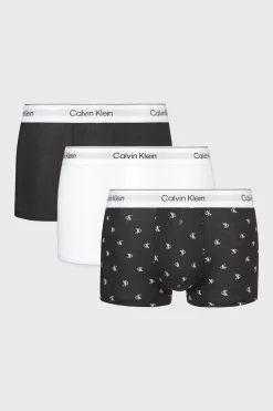 3PACK Bokserki Calvin Klein z niskim pasem
