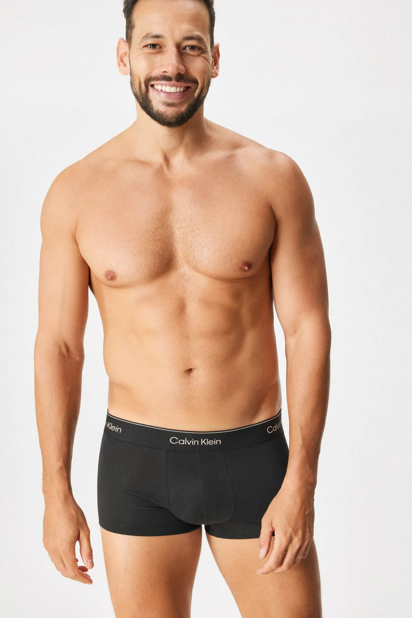 3PACK Bokserki Calvin Klein z niskim pasem