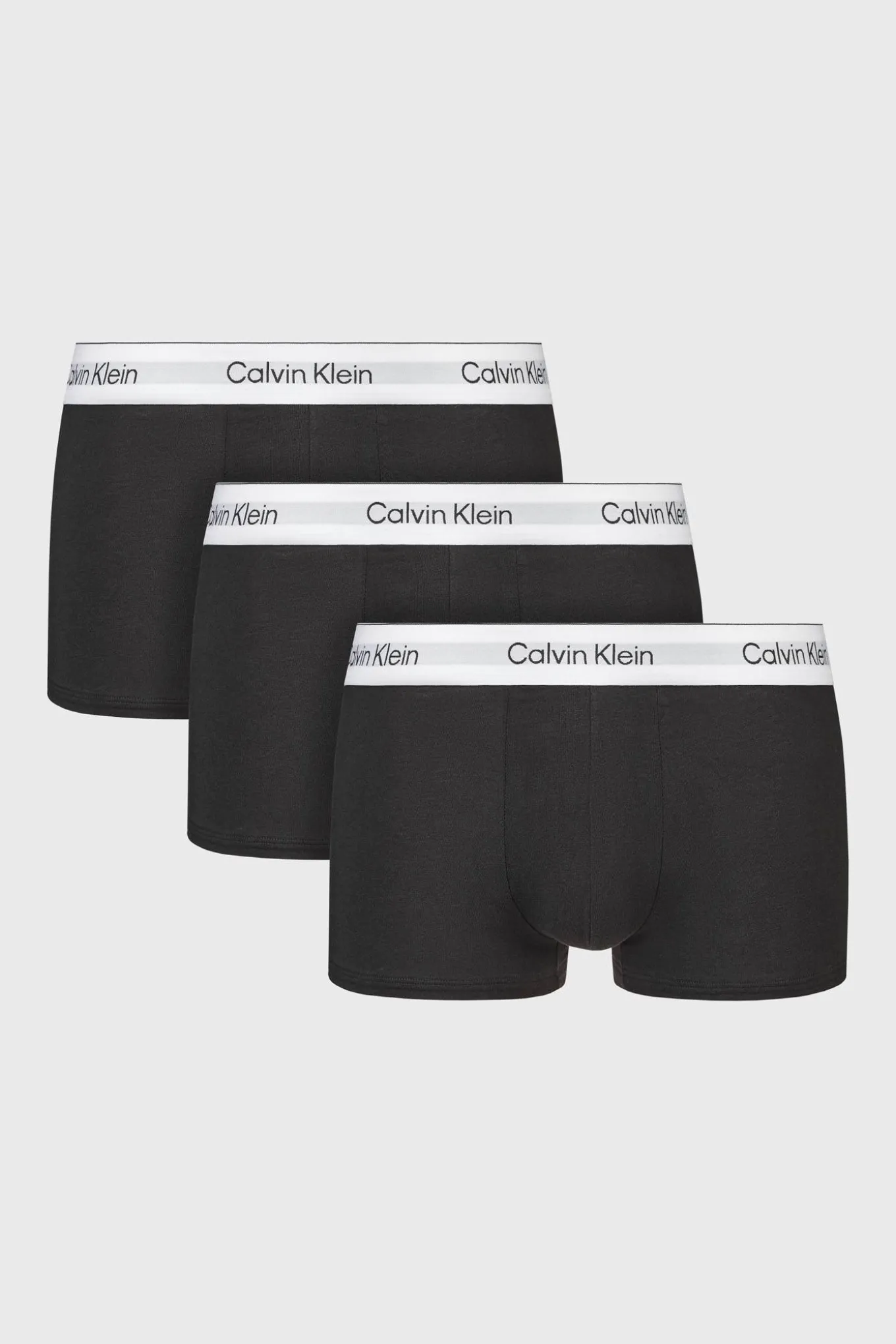 3PACK Bokserki Calvin Klein z niskim pasem
