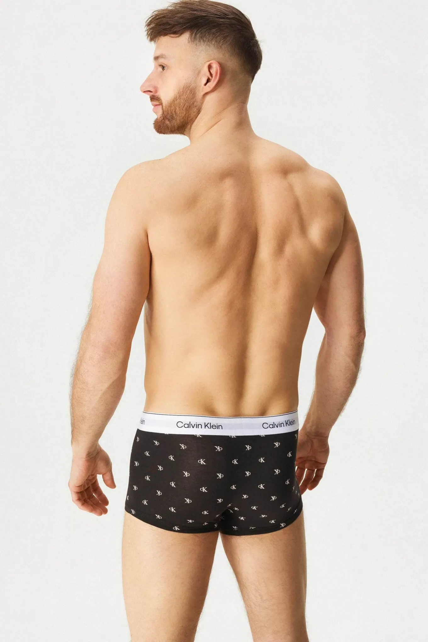 3PACK Bokserki Calvin Klein z niskim pasem