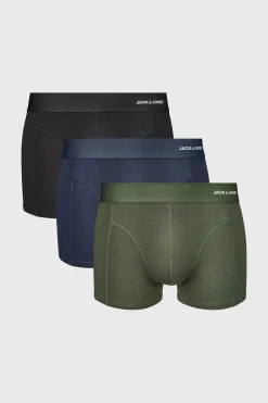 3 PACK Bokserki JACK AND JONES Falster bambusowe