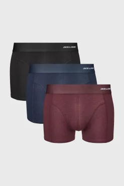 3 PACK Bokserki JACK AND JONES Falster bambusowe