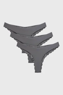 3PACK Brazyliany ONLY ONLChloe Lace