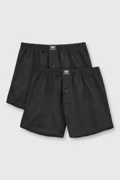 2 PACK czarnych szortów Zeke