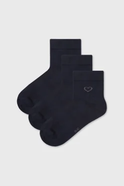 3 PACK Damskie skarpetki Filiona krótkie