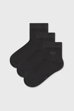 3 PACK Damskie skarpetki Filiona krótkie