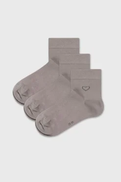 3 PACK Damskie skarpetki Filiona krótkie