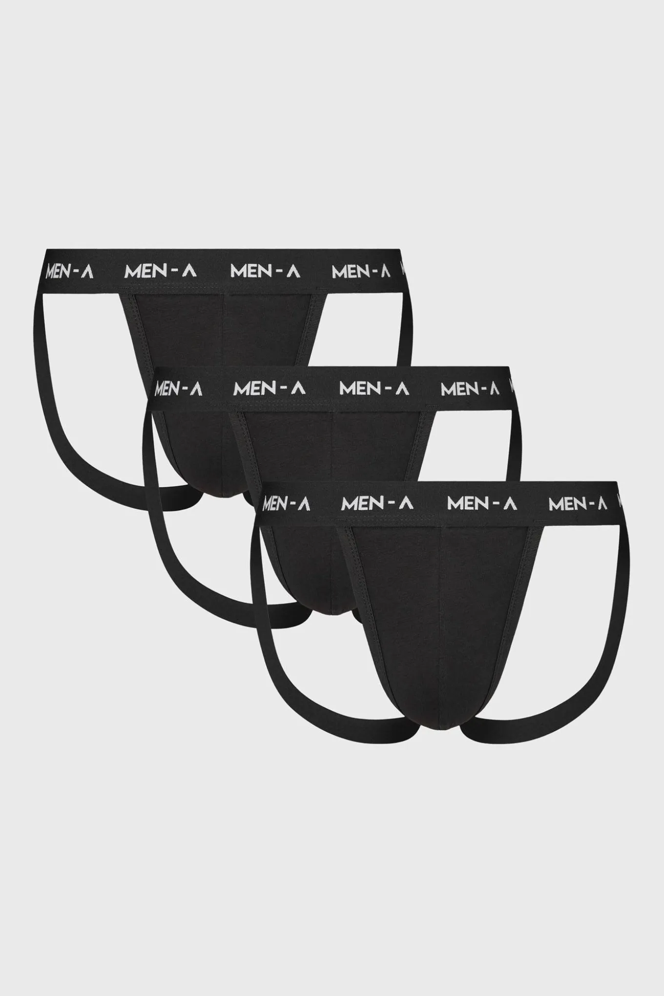 3 PACK jockstrapów MEN-A
