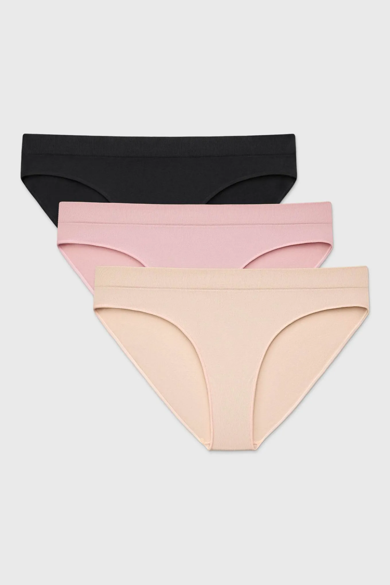 3PACK Majtki bikini Flexi bezszwowe
