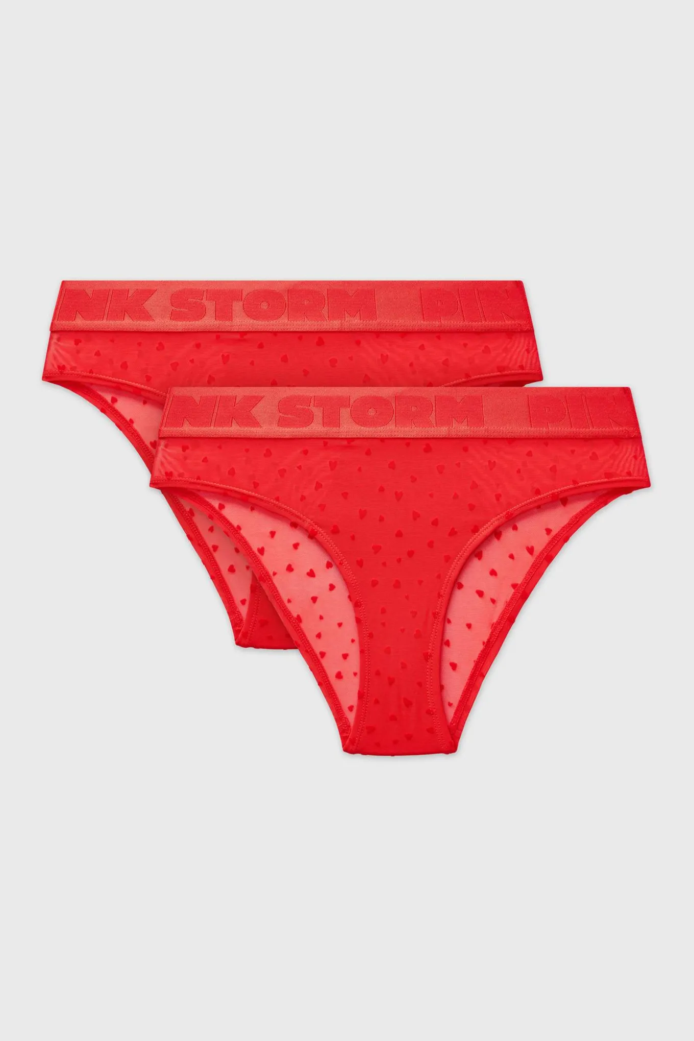 2PACK Majtki bikini PINK STORM Lovecode