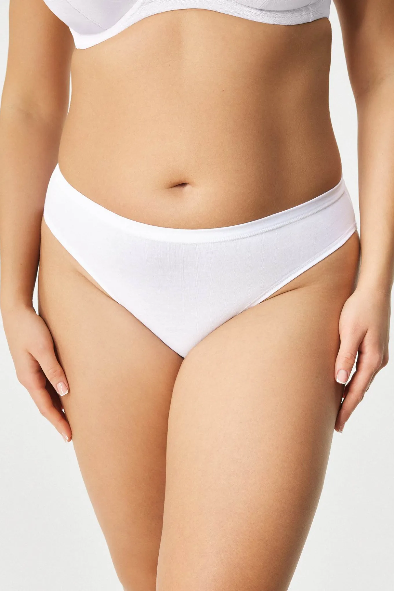 3PACK Majtki bikini Pure bawełniane