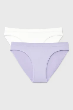 2PACK Majtki bikini RIB
