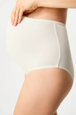 2PACK Majtki ciążowe z wysokim stanem