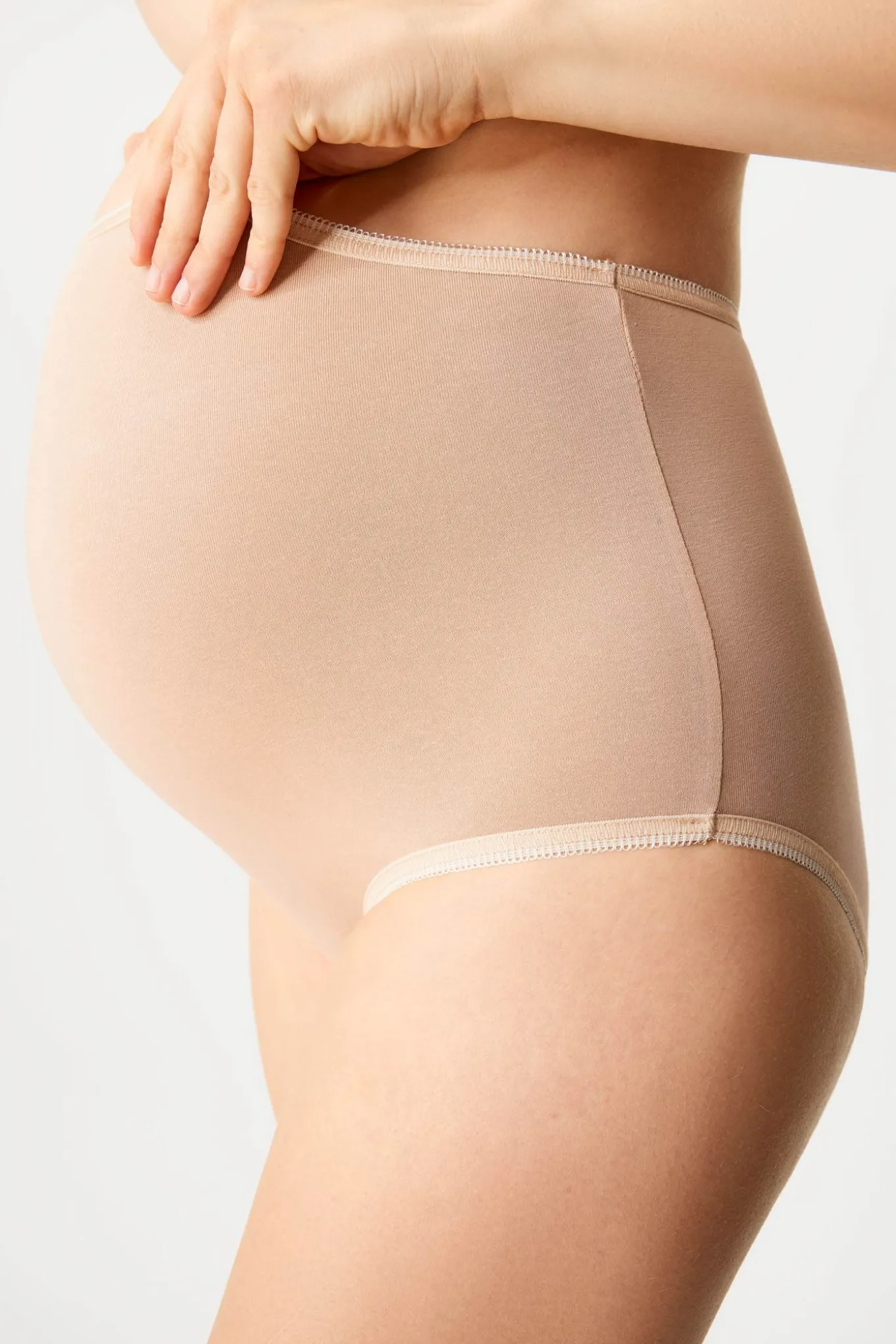 2PACK Majtki ciążowe z wysokim stanem