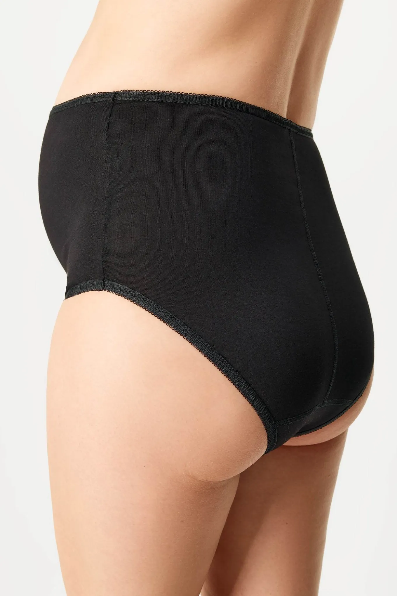2PACK Majtki ciążowe z wysokim stanem
