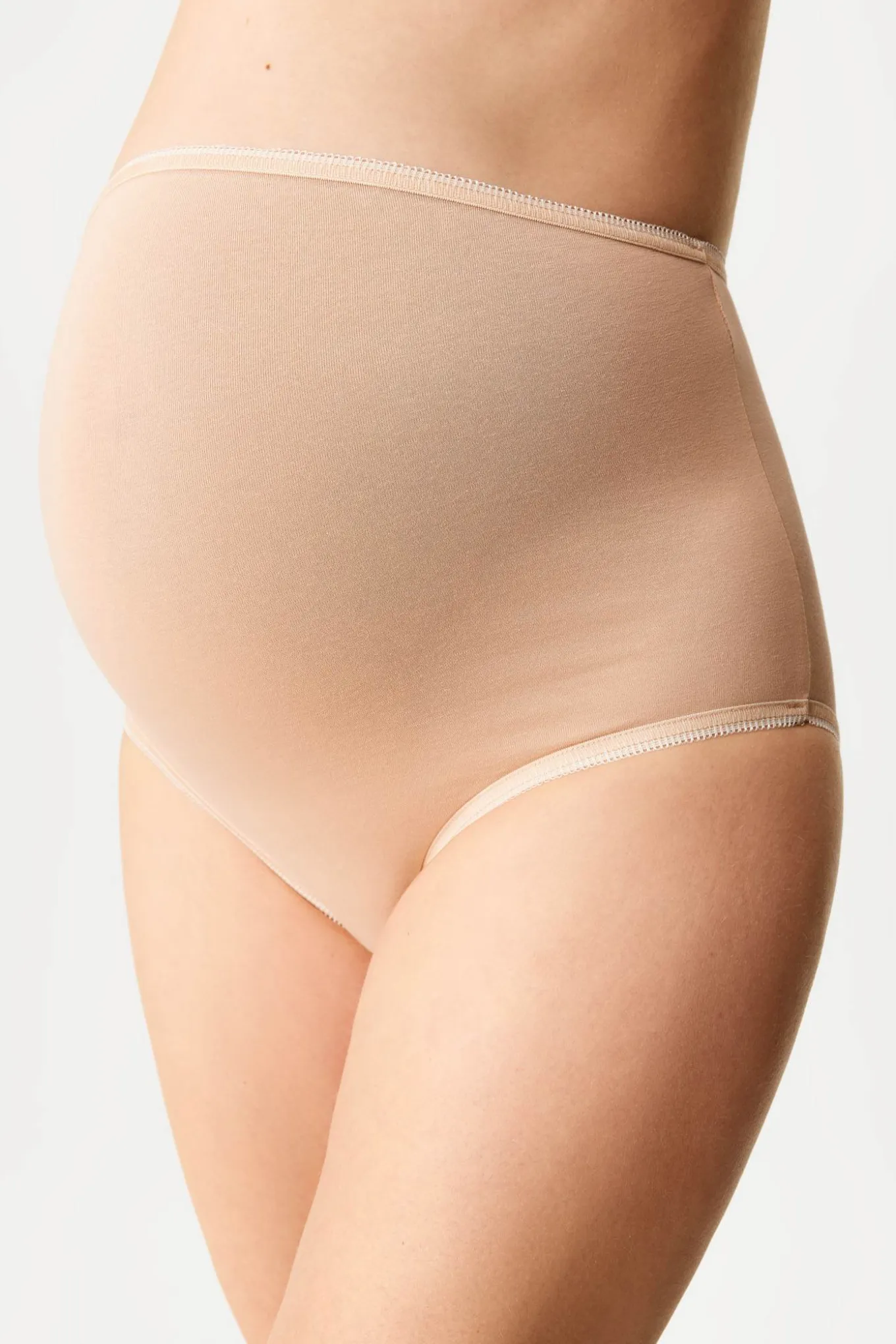 2PACK Majtki ciążowe z wysokim stanem