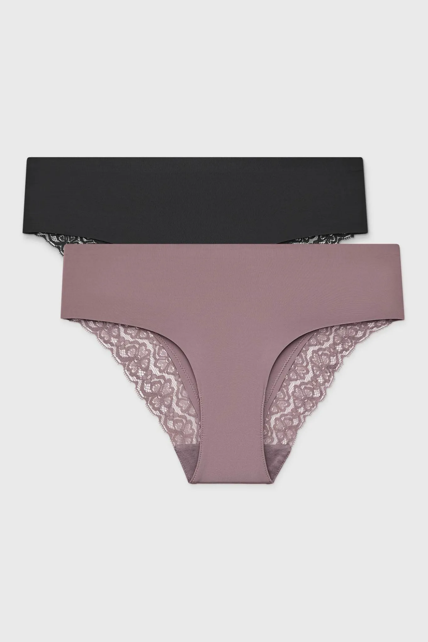 2PACK Majtki hipstery Simple Lace