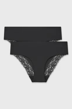 2PACK Majtki hipstery Simple Lace