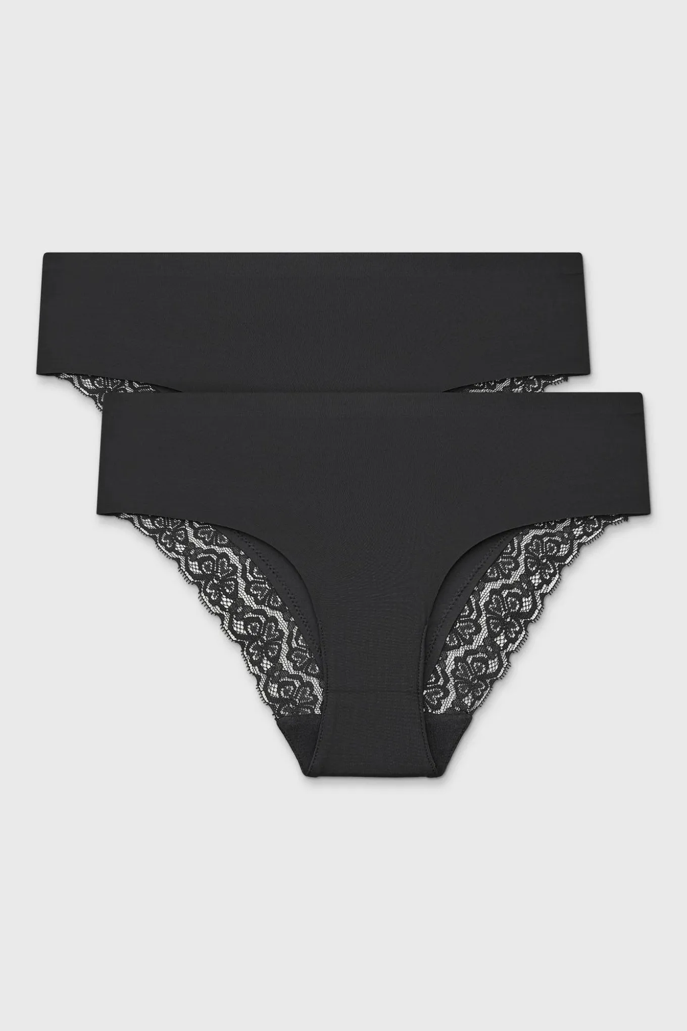 2PACK Majtki hipstery Simple Lace