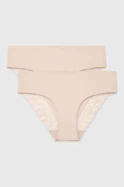 2PACK Majtki hipstery Simple Lace