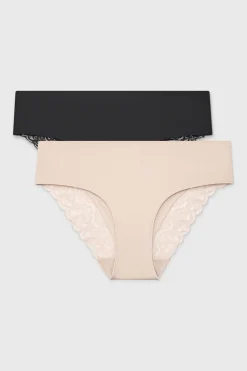 2PACK Majtki hipstery Simple Lace