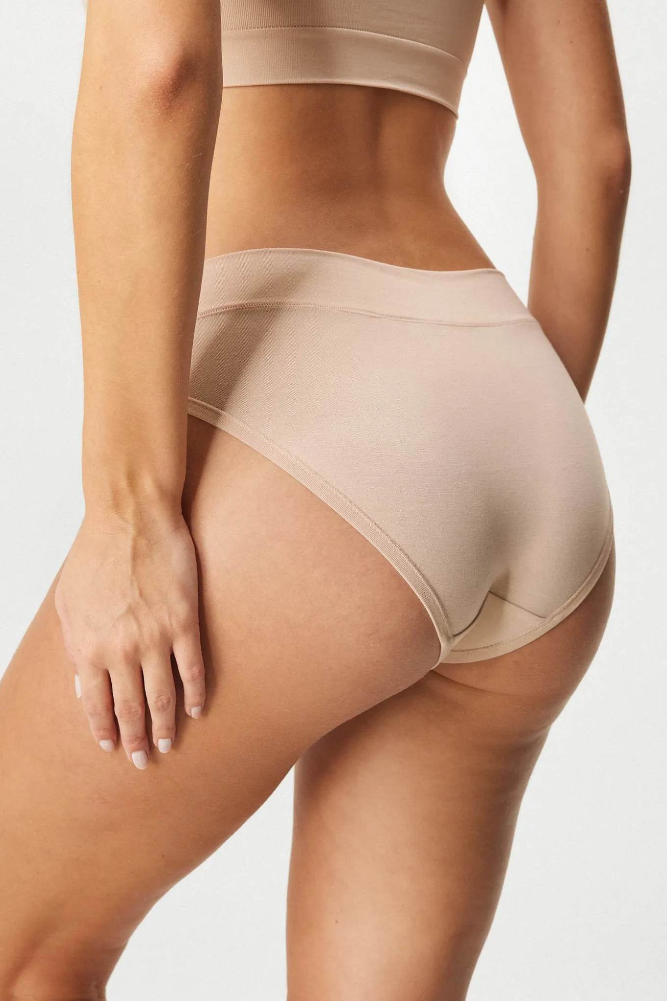 2PACK Majtki klasyczne Bamboo Soft z podwyższonym stanem