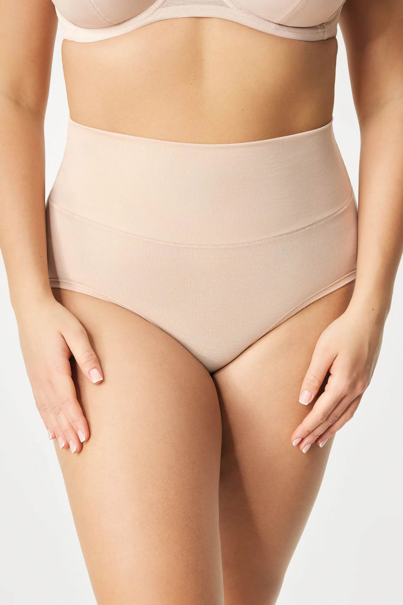 2PACK Majtki klasyczne Bamboo Soft z wysokim stanem