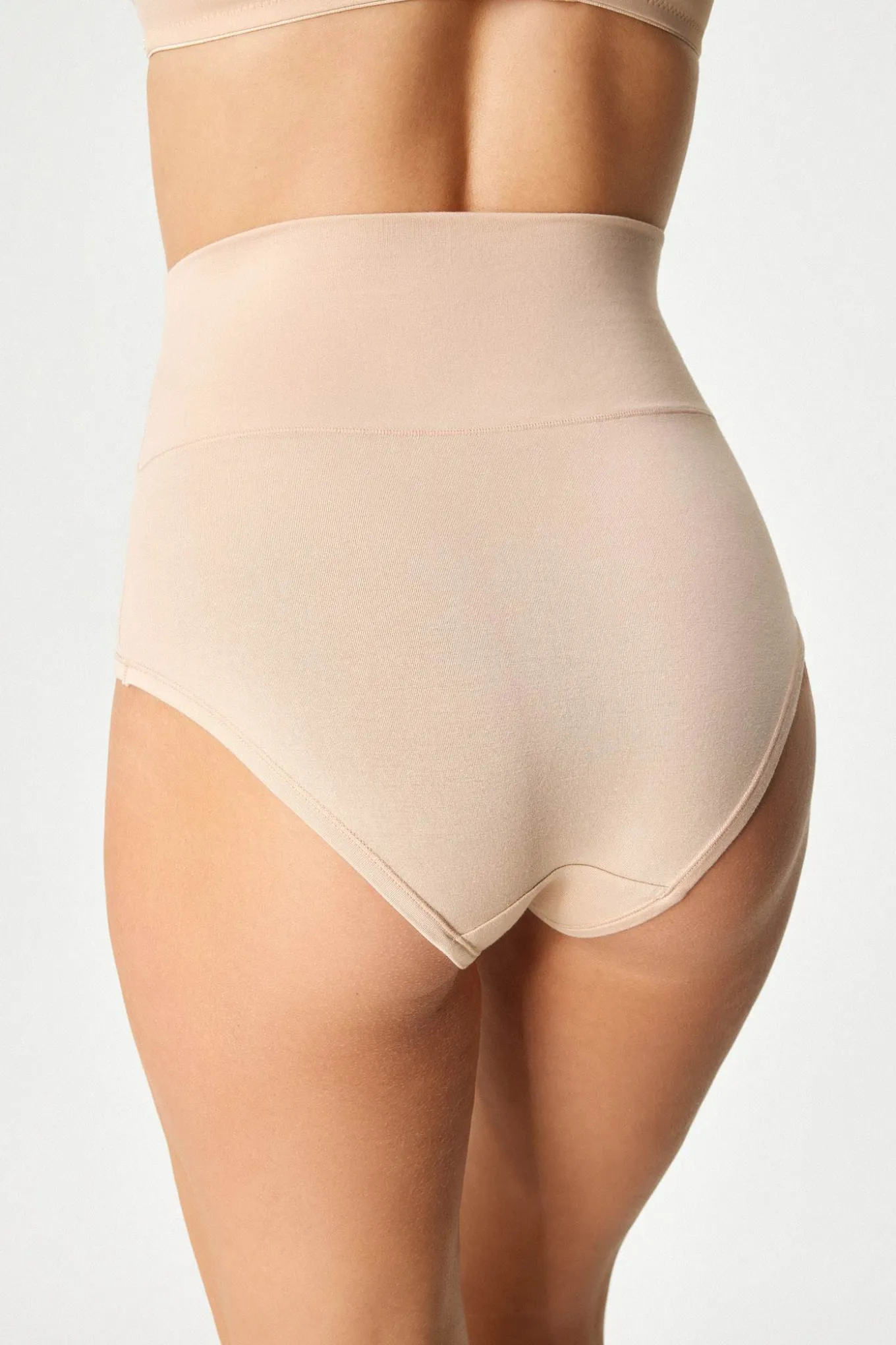 3PACK Majtki klasyczne Bamboo Soft z wysokim stanem
