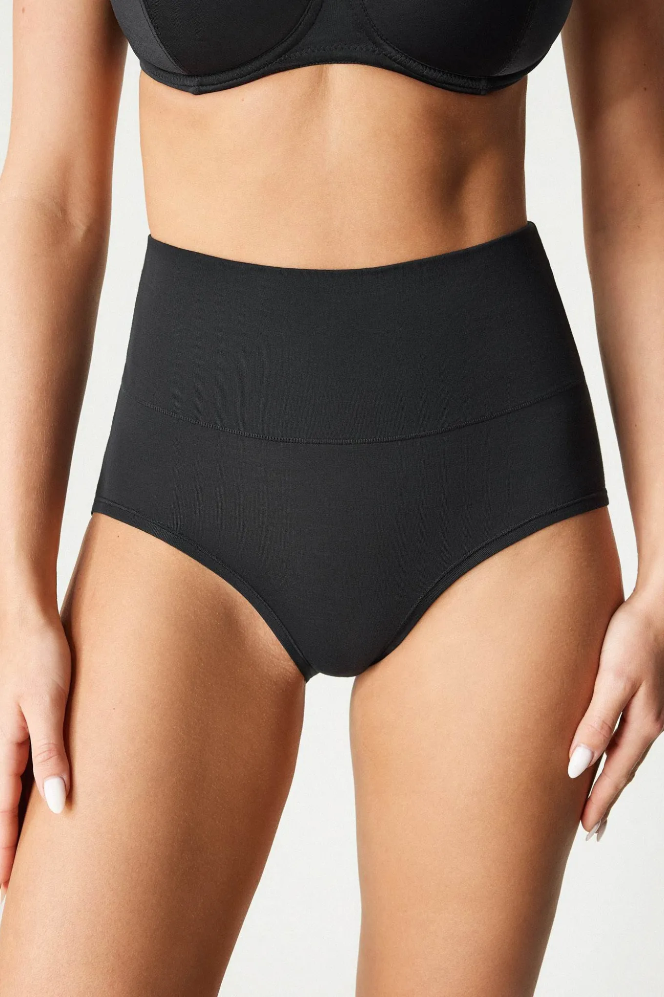3PACK Majtki klasyczne Bamboo Soft z wysokim stanem