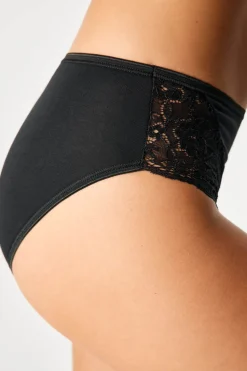 2PACK Majtki klasyczne Bella z wysokim stanem