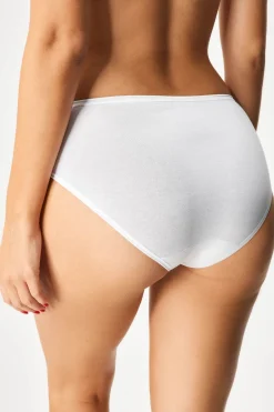 2PACK Majtki klasyczne Bella z wysokim stanem