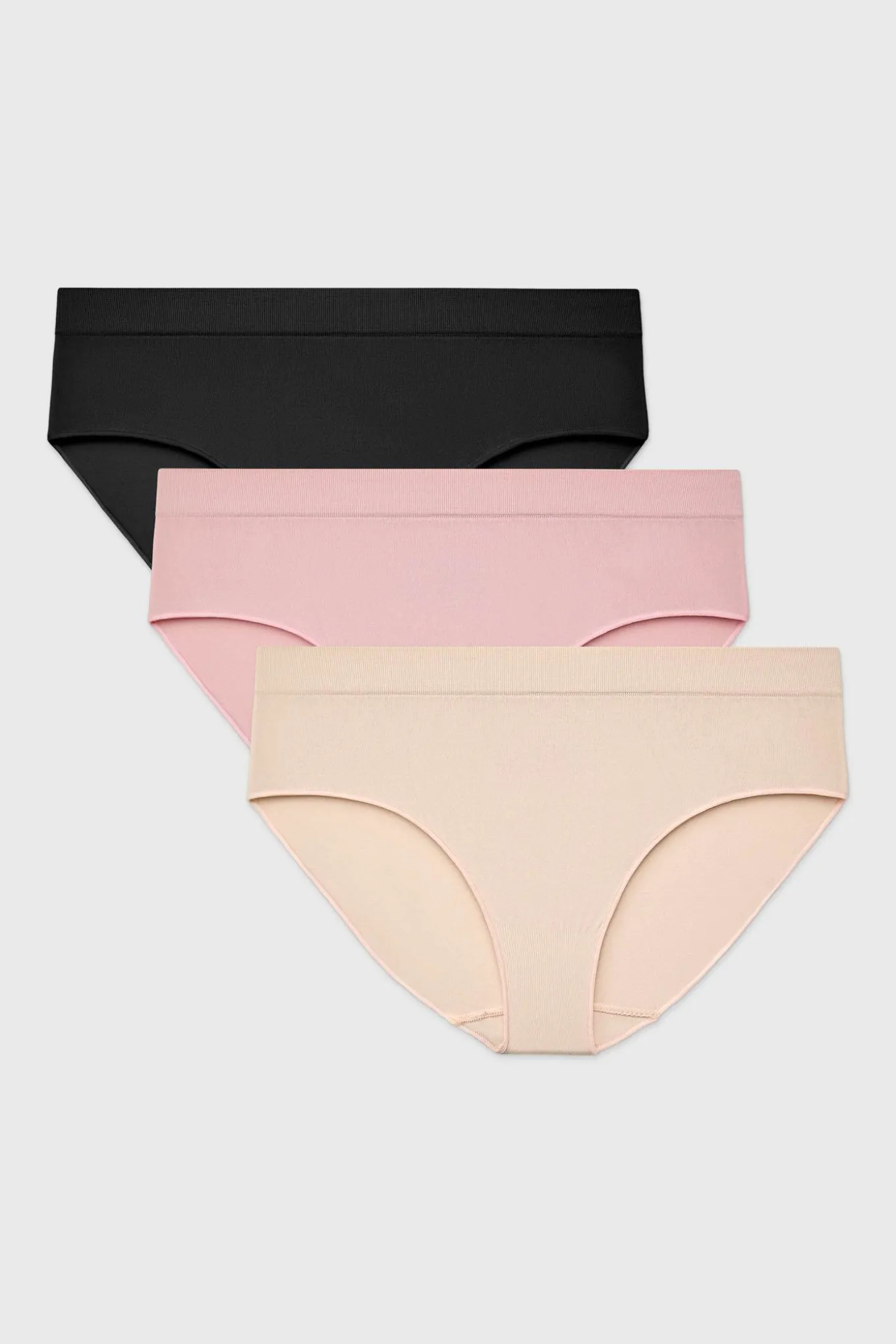 3PACK Majtki klasyczne Flexi II bezszwowe