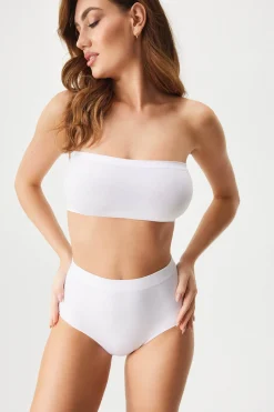 3PACK Majtki klasyczne Flexi z podwyższonym stanem bezszwowe