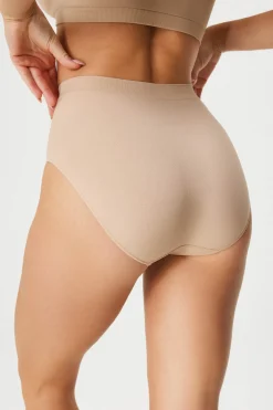 3PACK Majtki klasyczne Flexi z podwyższonym stanem bezszwowe