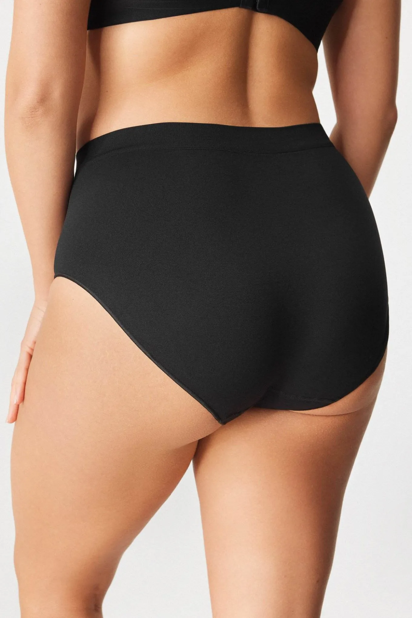 2PACK Majtki klasyczne Flexi z podwyższonym stanem bezszwowe