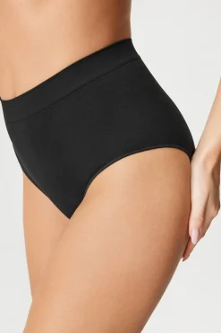 2PACK Majtki klasyczne Flexi z podwyższonym stanem bezszwowe
