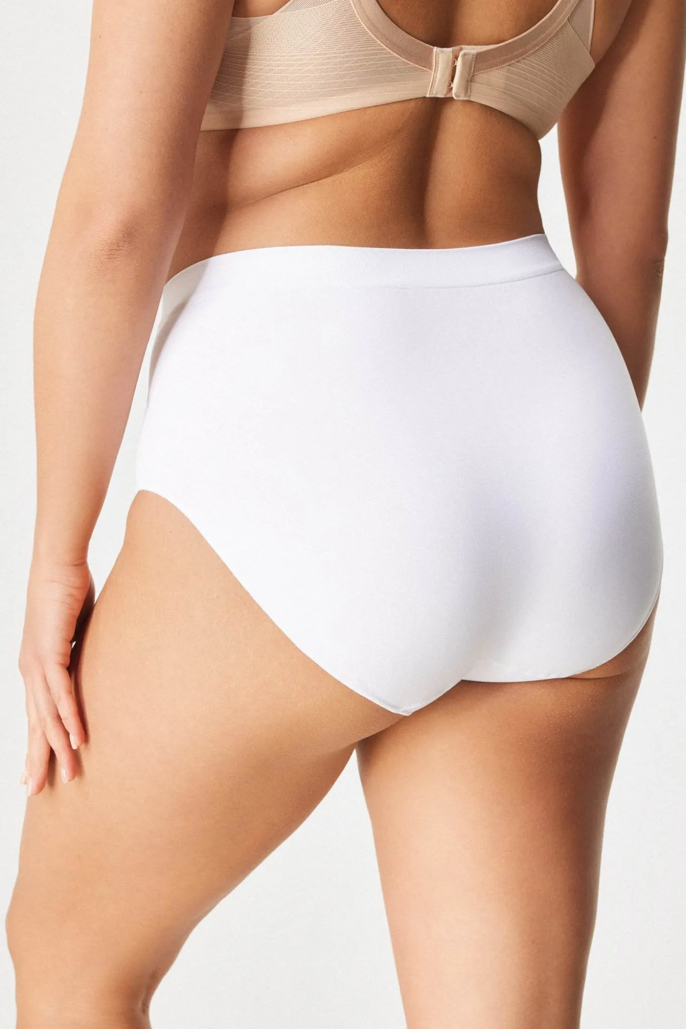2PACK Majtki klasyczne Flexi z podwyższonym stanem bezszwowe